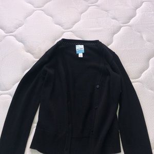 Black old navy cardigan